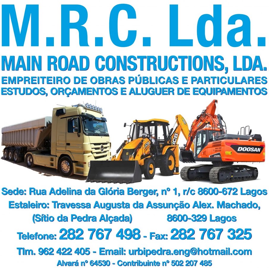 Main Road Constructions Lda